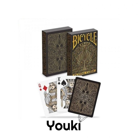 Bicycle Aureo Black Premium Koleksiyonluk Oyun Kağıdı